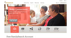 Desktop Screenshot of familysearch.org